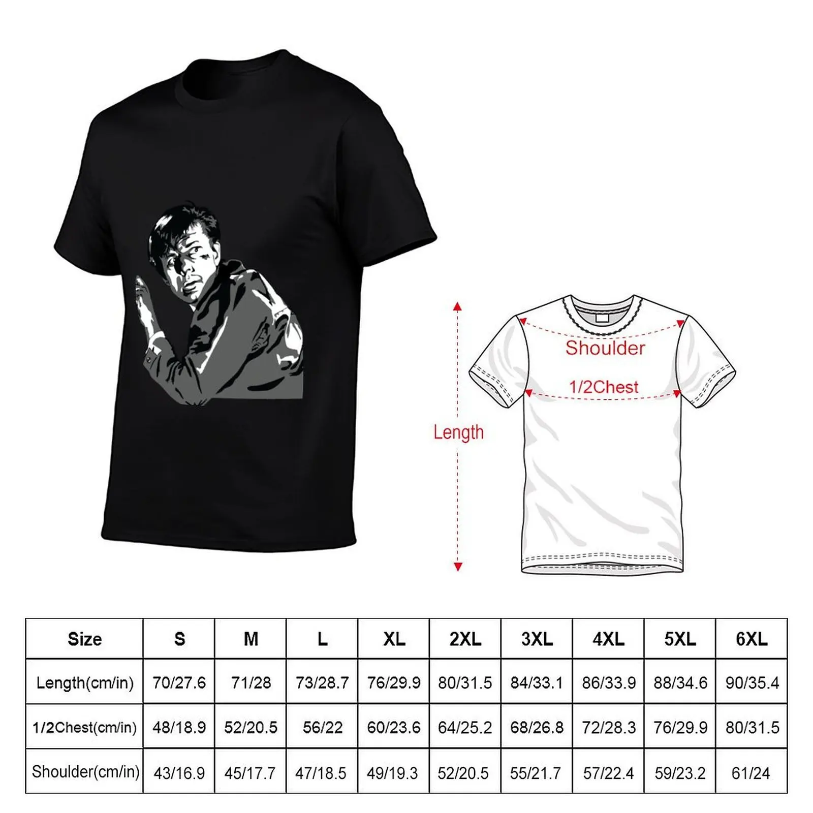Dark Shadows - Willie Loomis T-Shirt t shirts with prints t shirt for man 100 percent cotton cotton t shirt man T-shirt