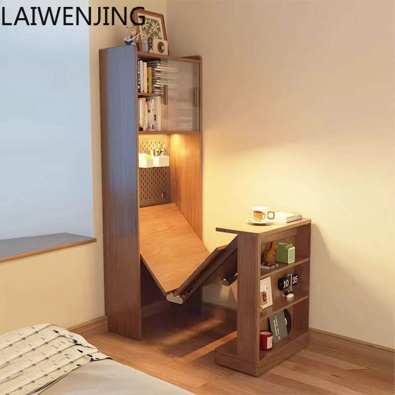 

MJY Folding Table Multi-Functional Telescopic Bracket Invisible Hidden Desk Cabinet