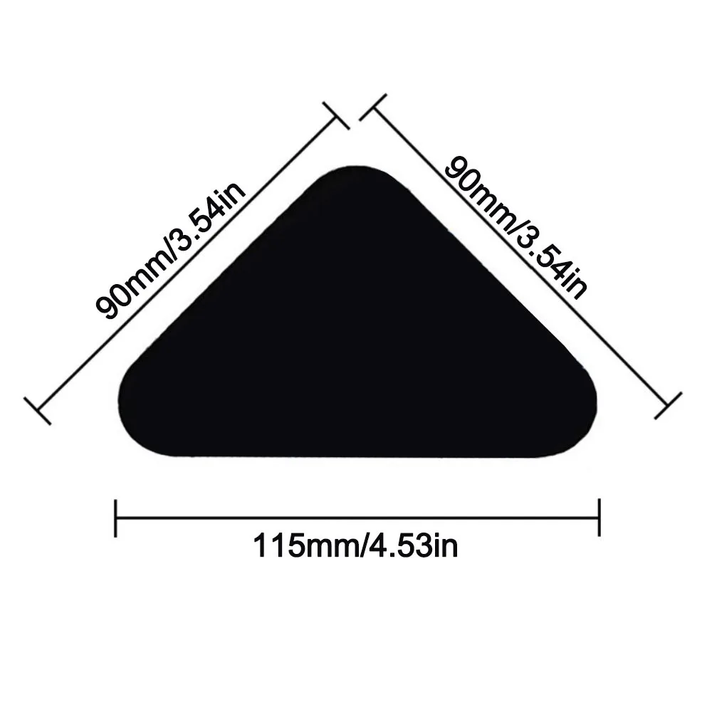 

Corner Pad Non-slip Carpet Stickers Reusable Anti Curling Carpet Tape Grip Stoppers Washable Rug Mat Grip Home Decor