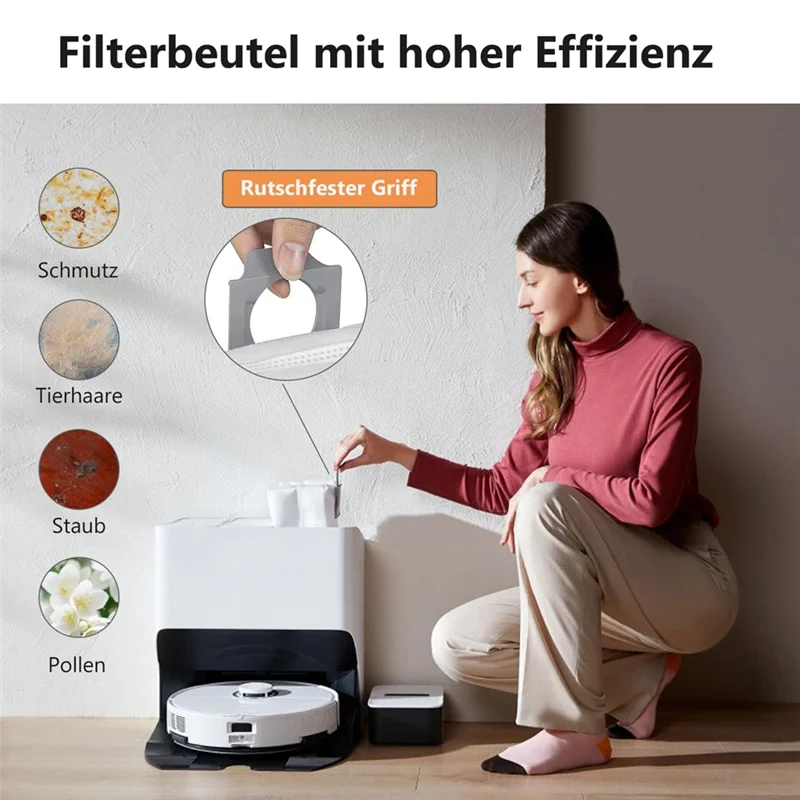 

A39T-Набор аксессуаров для Roborock S8 Pro Ultra, мешки для пыли, салфетки, боковые щетки для швабры, запасные части, аксессуары для вакуумных роботов