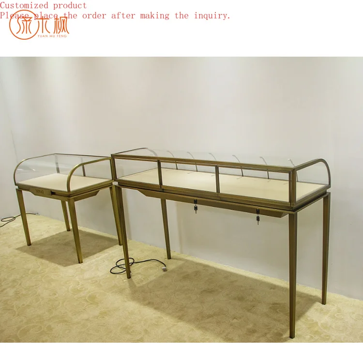 

Display Case Small Jewelry Display Showcase Modern Jewelry Display Case Glass Showcase Factory Direct Sale