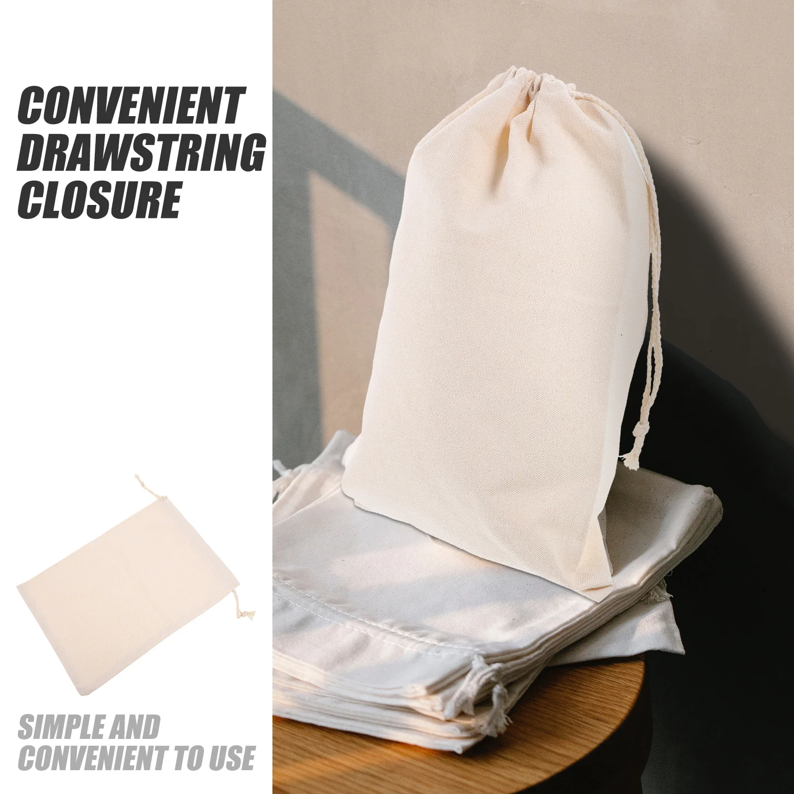 

2Pcs Kitchen Storage Bags Breathable Canvas Vegetable Pouches Reusable Produce Sacks for Fruits Vegetables Root Storage