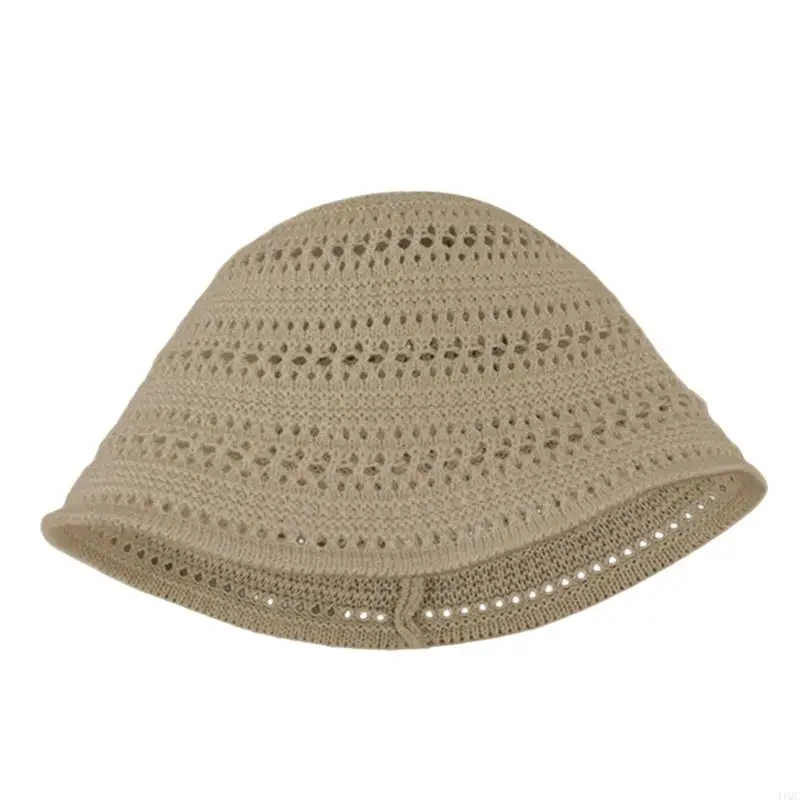 2025 جديدة عصرية منسوجة دلو قبعة خفيفة الوزن مريحة للرجال النساء غير الرسمي في الهواء الطلق #4