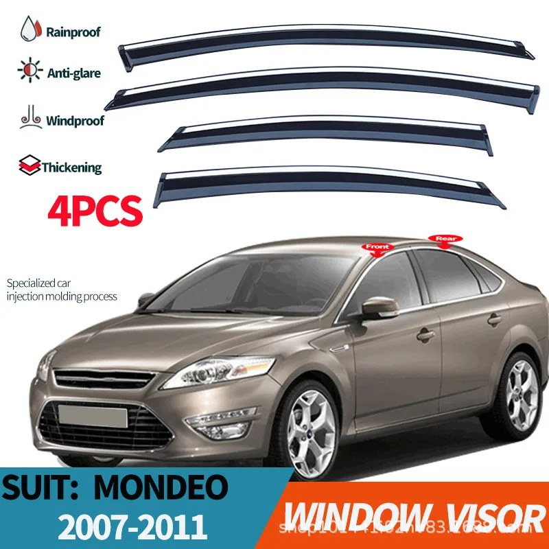 Suitable for Mondeo weather shield, rain shield, side window MONDEO 2007-2014 Window visor