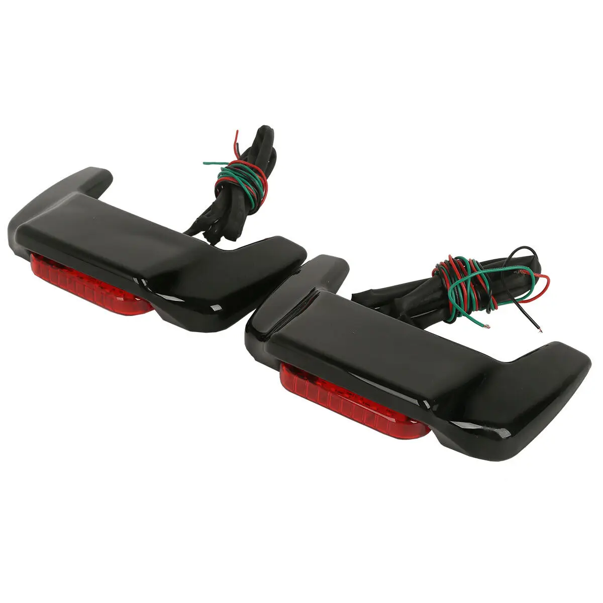 Harley Touring Saddlebag LED Spoiler Kit - usage example