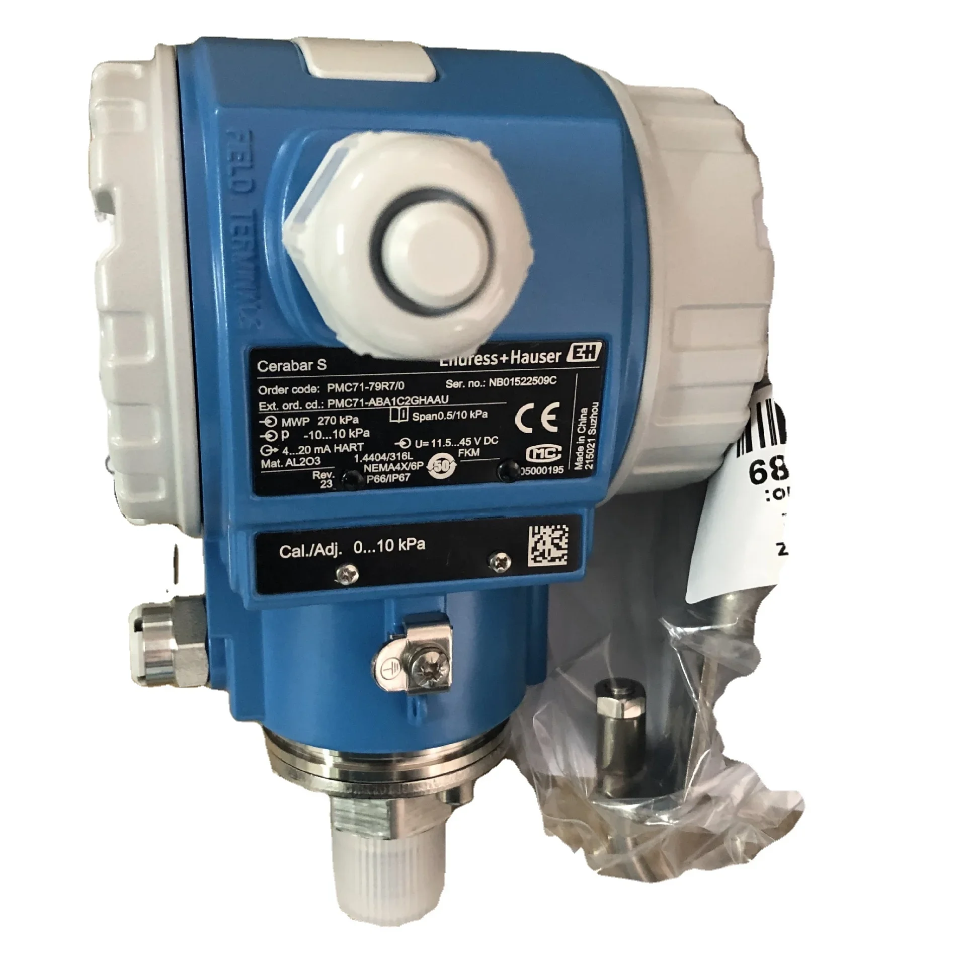 Nuevo transmisor de presión original de Alemania PMC71-ABB1PB1GAAA