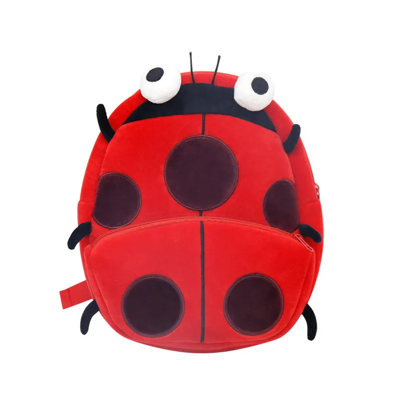 Mode kinder Schul 3D Cartoon Tier Plüsch kinder Rucksack Kindergarten Jungen Und Mädchen Schul Mini Rucksack