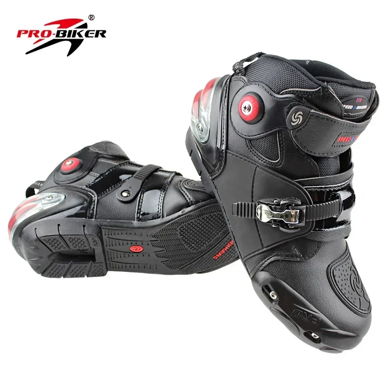 

Boots for Motorcyclist Man Racing Shoes Collision Prevention Breathable Non-slip Motorcycle Off-road Boots Protective Equipment