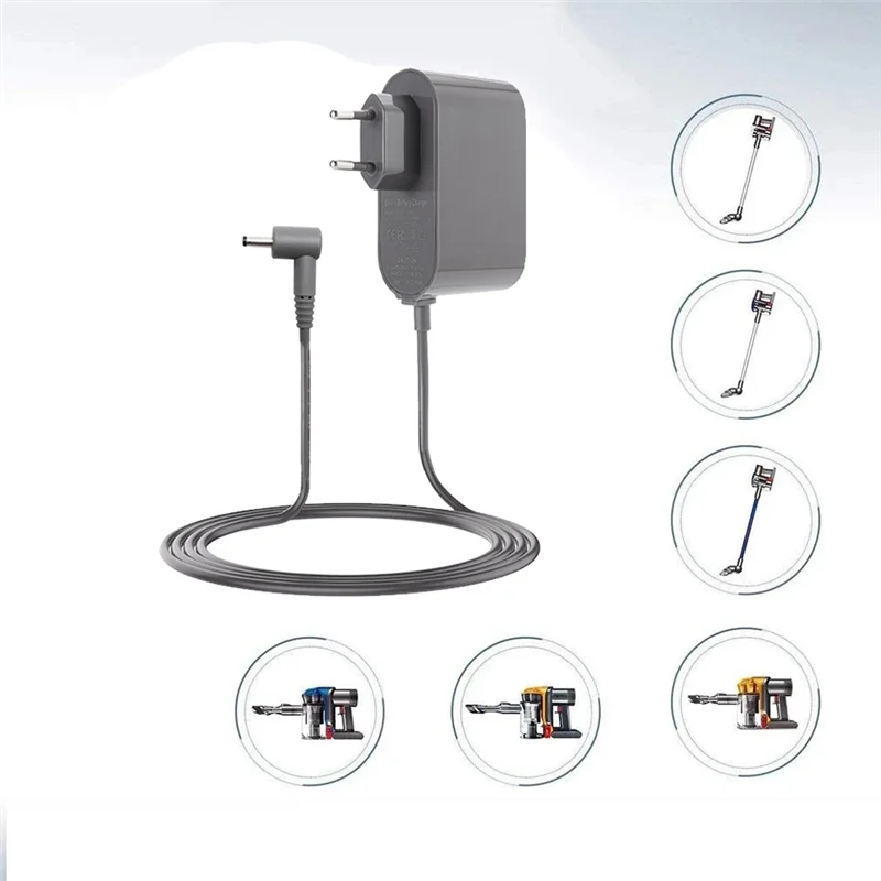 Nowa ładowarka Tech do odkurzacza SV18 SV15 21,75 V / 1,1 A Zasilacz akumulatora do odkurzacza (1,8 m) Wtyczka EU