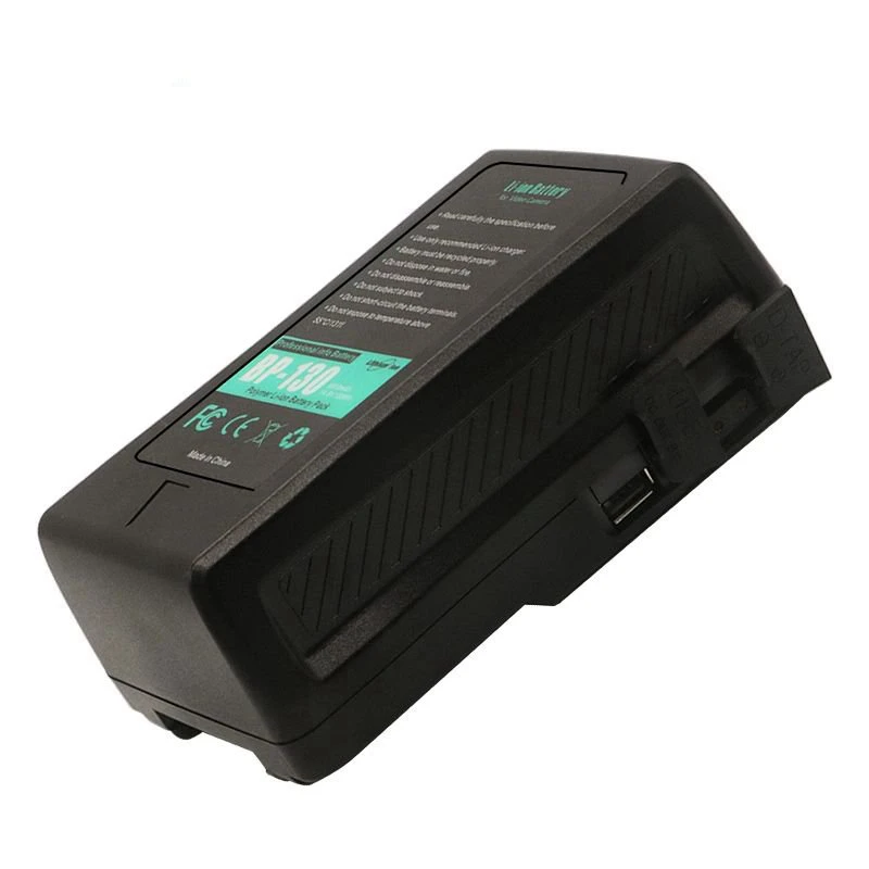 BP-130 14.8V 6800mAh เหมาะสําหรับกล้องเกรดออกอากาศชุดแบตเตอรี่ลิเธียม