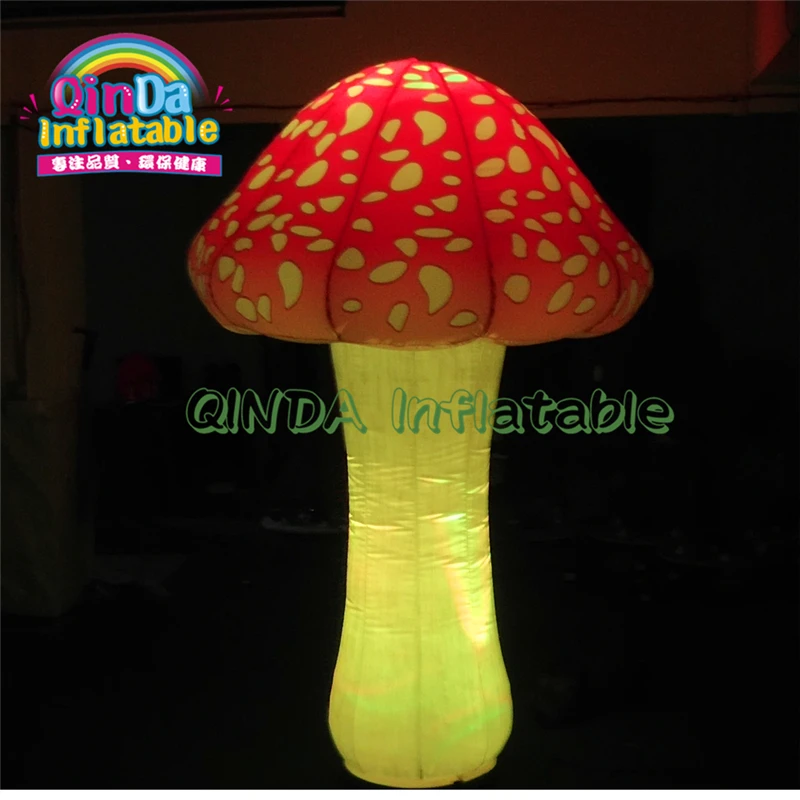 Fashionable Birthday Yard Decoration Inflatable Lighting LED Lighting Decoration Inflatable Mushroom