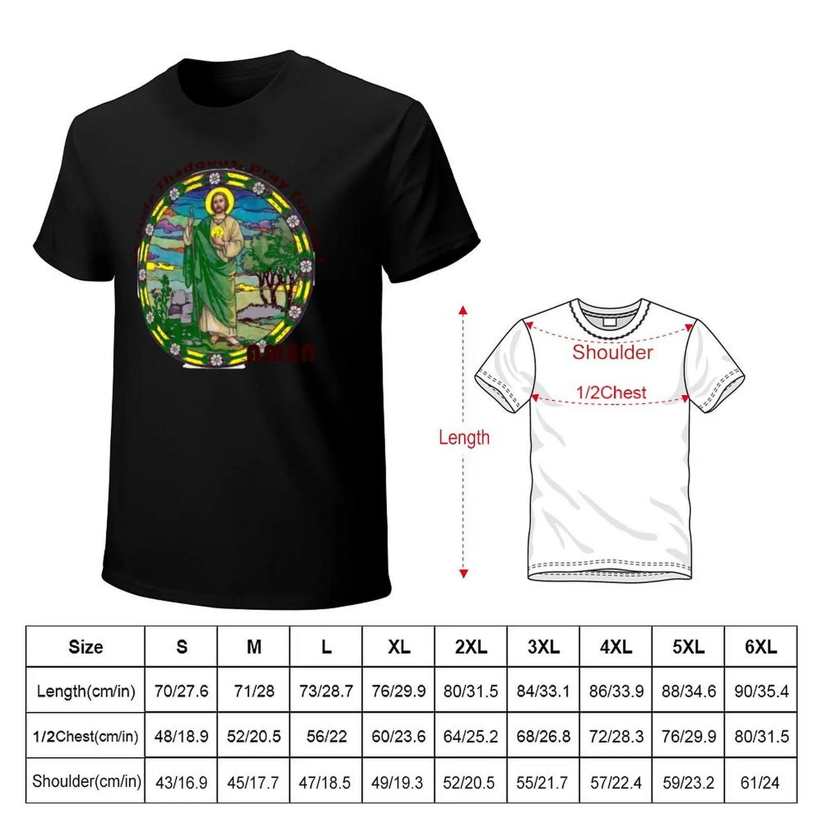 St Jude Thaddeus, pray for us! T-Shirt Athletic Quick Dry T-Shirt for Men