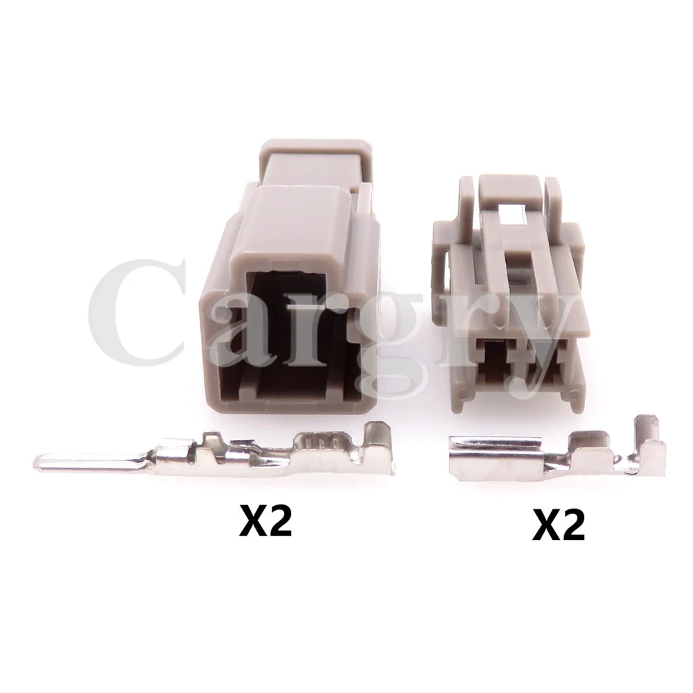 1 Set 2P 6098-0240 6098-0239 AC Assembly Car Trunk Lock Plug Automotive Wiring Harness Male Female Unsealed Socket For Honda - Image 2