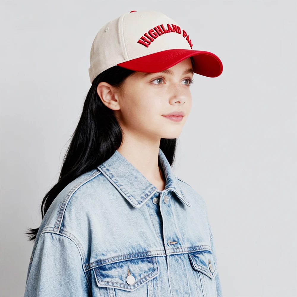 Retro HIGHLAND PARK Trucker Hat Gorra de béisbol ajustable unisex con bordado 3D