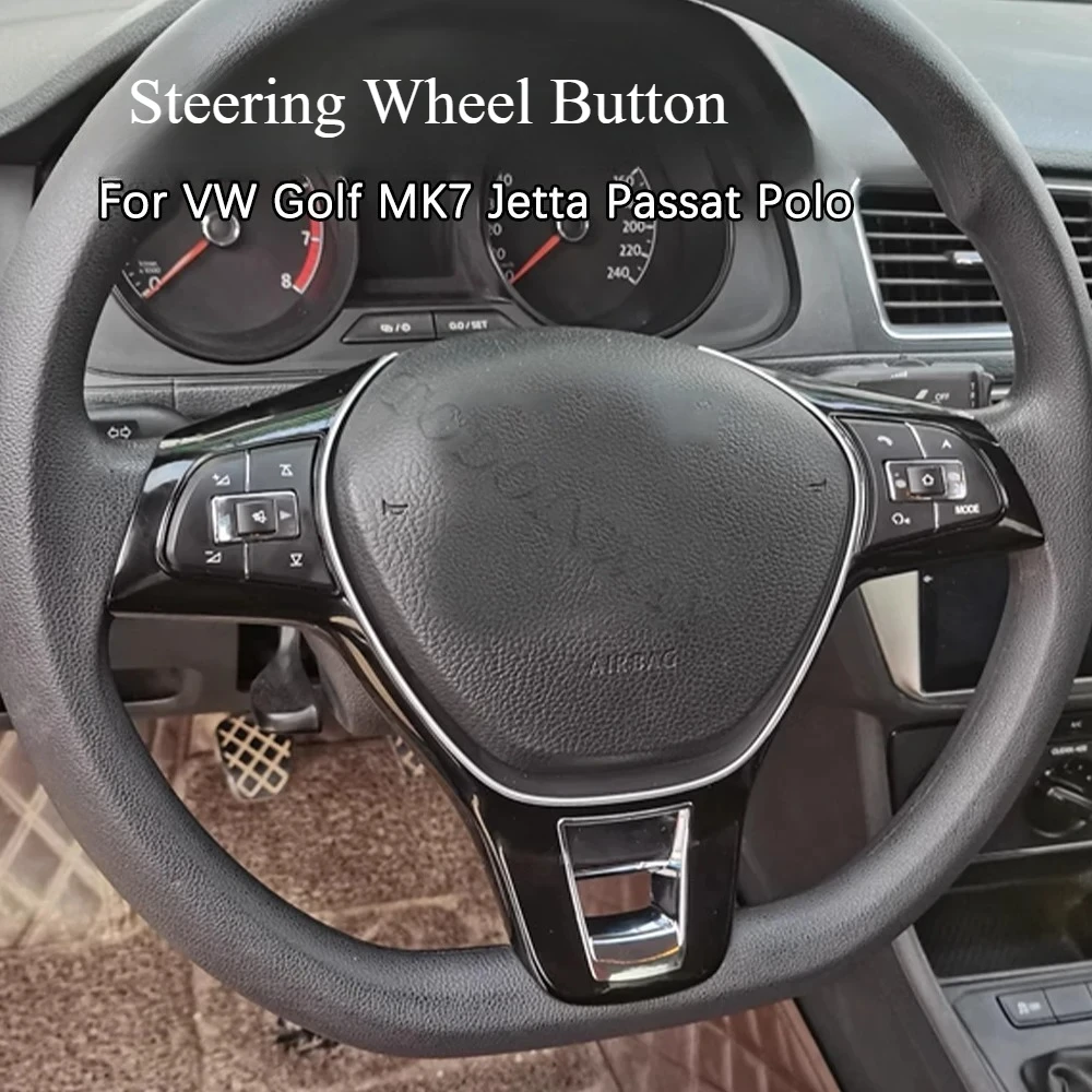 

Car Steering Wheel Control Button Multifunction Volume Audio Switch For VW Golf Jetta MK7 Polo Lamando Touran 2018 Accessories