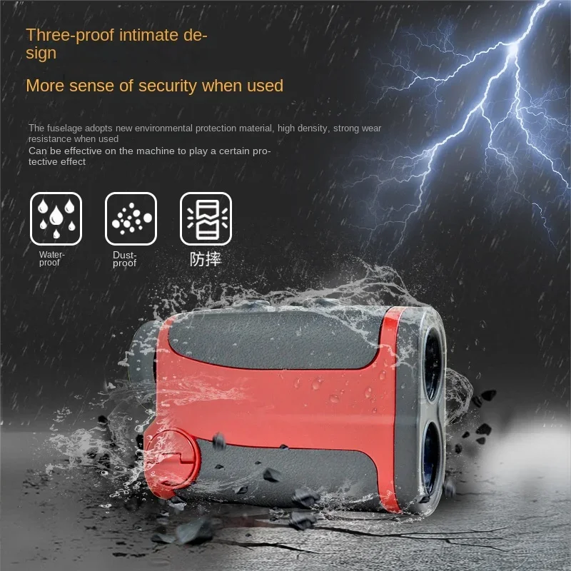 High-Precision 1800 Meter Industrial Grade Laser Telescope Rangefinder Altimeter Electronic Ruler for Golf and Outdoor Use