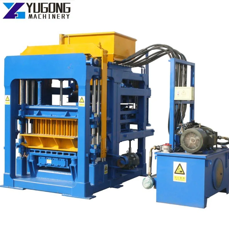  High Capacity Brick Making Machine Automatic Concrete Cement Interlocking Paver Brick Block Making Machinery Sale for Haiti