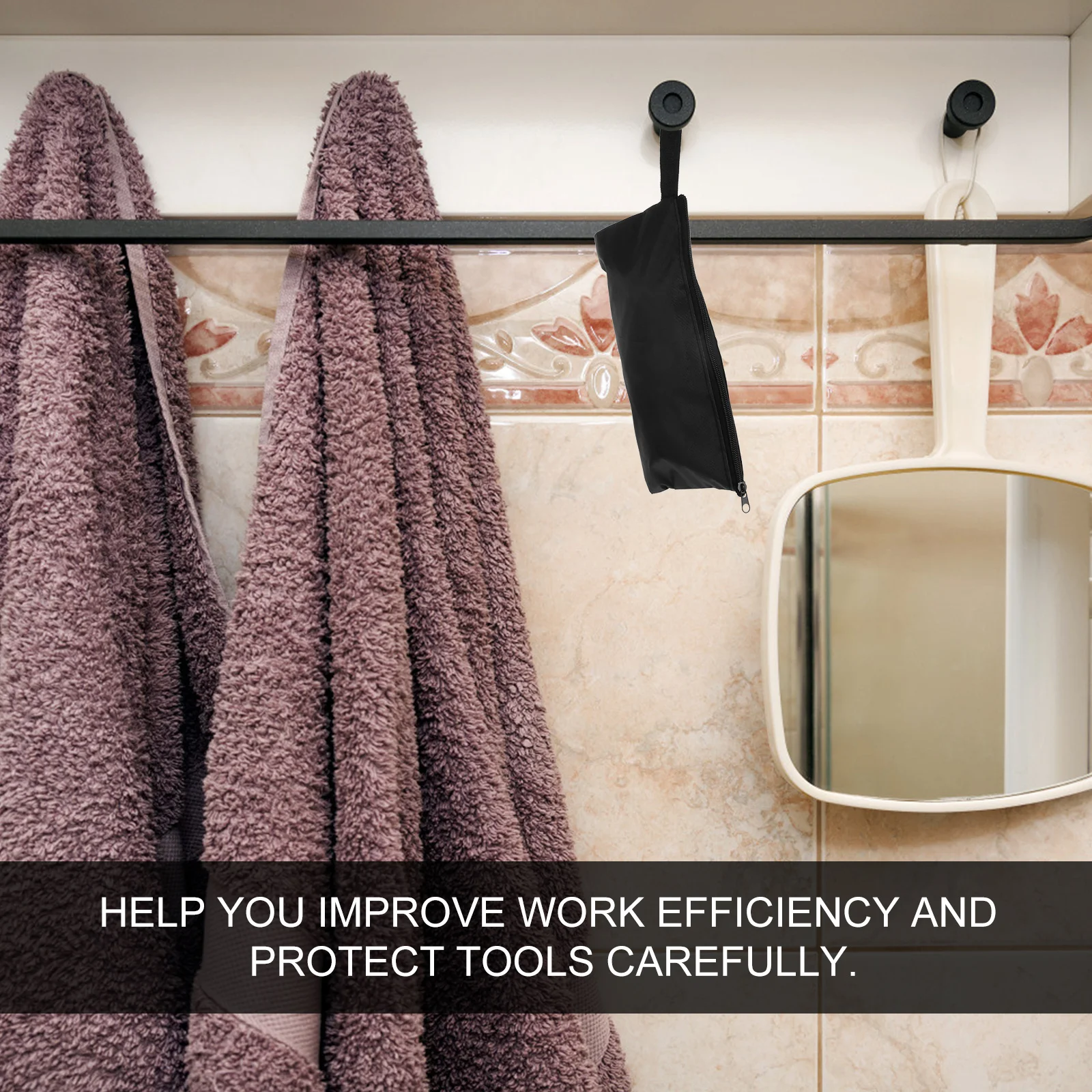 3 قطع من أكياس أدوات قماش أكسفورد المقاومة للماء، أكياس تخزين متينة، حقائب يد محمولة خفيفة الوزن، مجموعة أدوات ذات سعة كبيرة #1