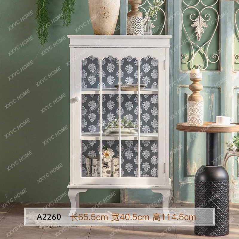 

solid wood dining side living room storage household entrance floor locker FT