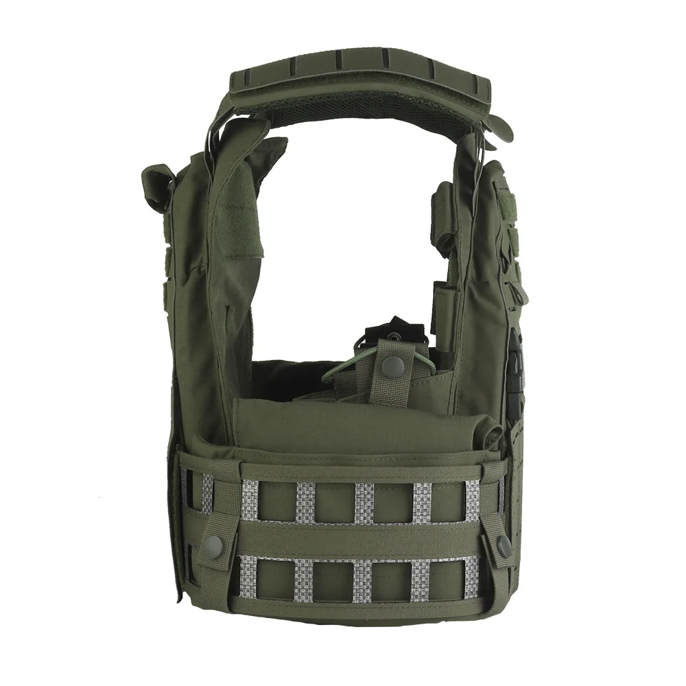 

OPHIDIANTAC LG4 Plate Carrier MOLLE: Многофункциональный нейлоновый нагрудный жилет для охоты со сменной передней пластиной