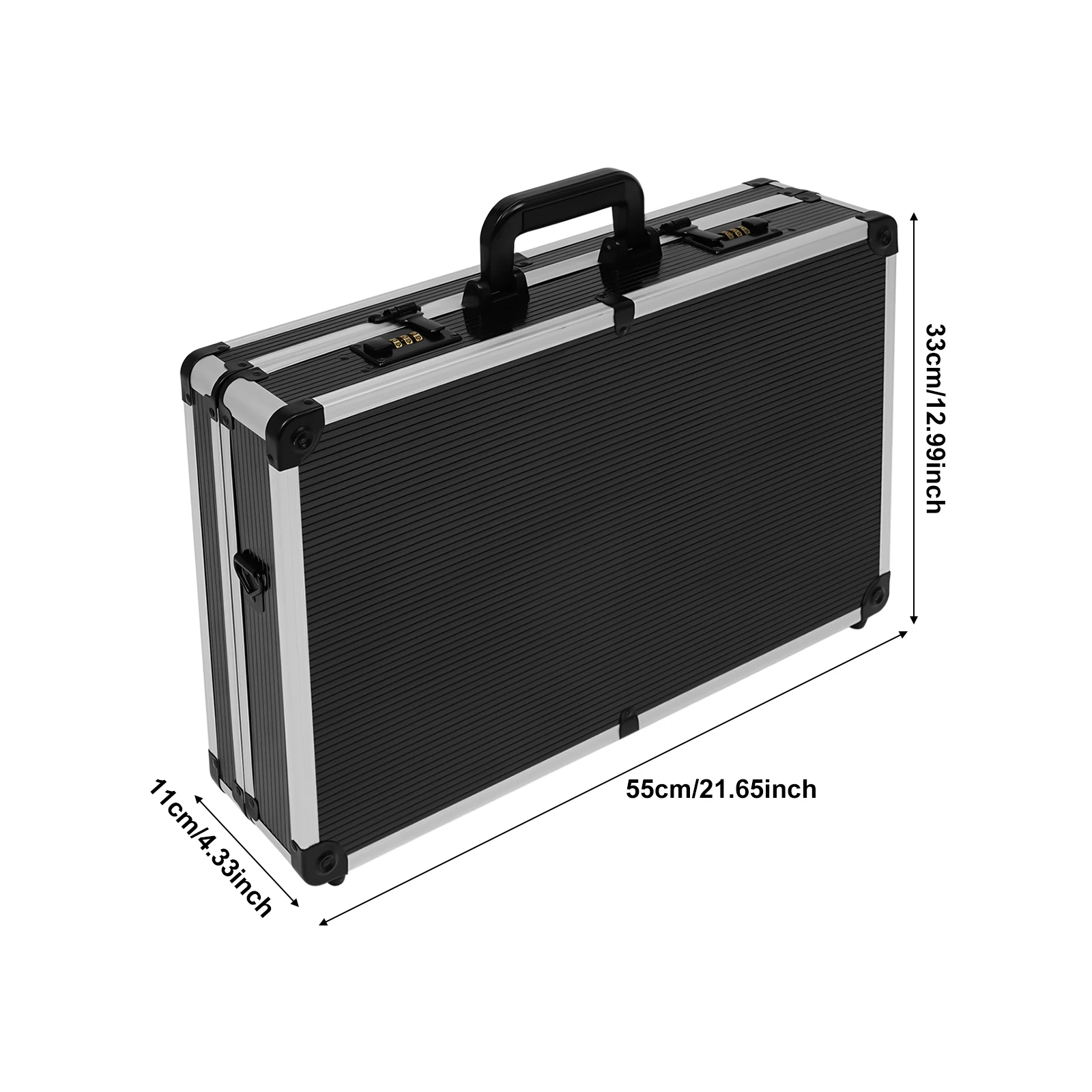 

Barber Case Portable Barber Carrying Cases for Clippers and Supplies Double Layer Large Barbers Travel Tools Carry Organizer