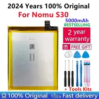 100% Original High Quality New 5000mAh Replacement Battery For Nomu S30 Cell Phone Mobile Phone +Tree Tools