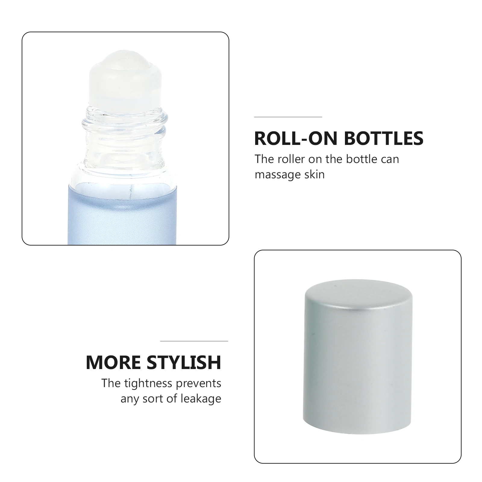 

2 Pcs Body Perfume Fresh Scent Long Lasting Daily Use Compact Rollerball Women Men Aromatic Fragrance Deodorant Spray