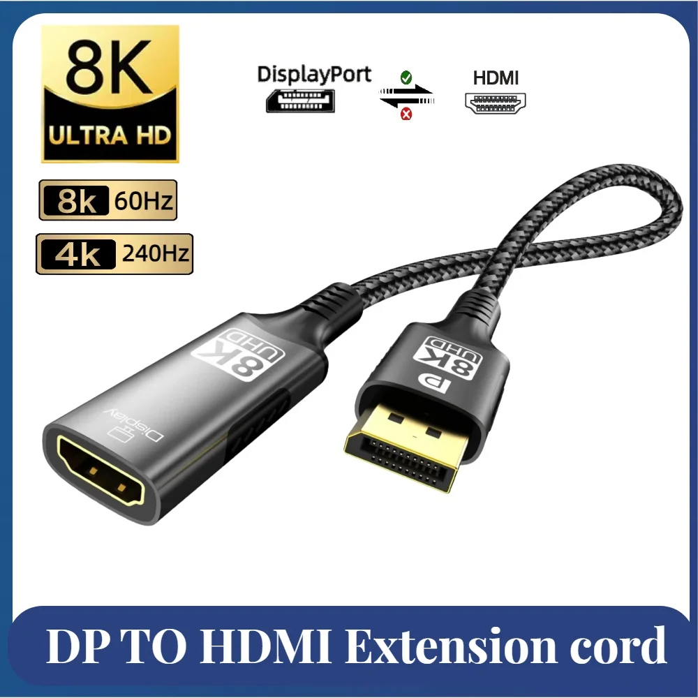 8K Dp To Hdmi Exten… - image