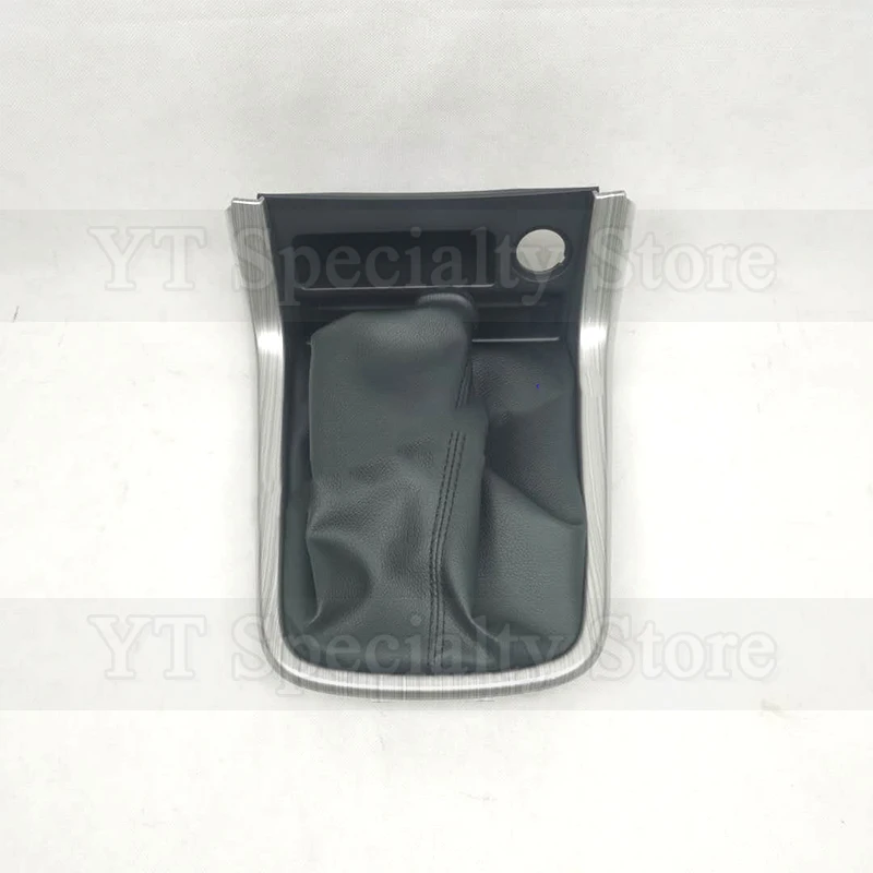 Kamshing Gear Shift Panel Dust Cover For Isuzu DMAX MUX Center Control Shift Panel Gear Dust Jacket
