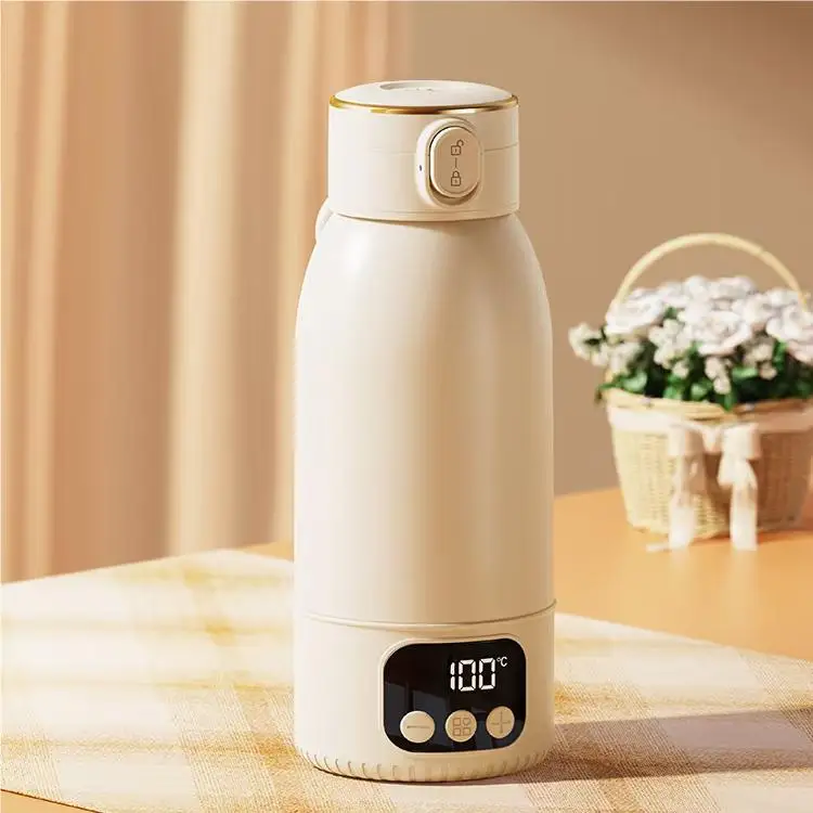 

Portable Tea Kettle Water Boiler 0.5L Portable Electric Tea Coffee Kettle for Outdoor Travel Breastmilk Chiller for Breast Milk
