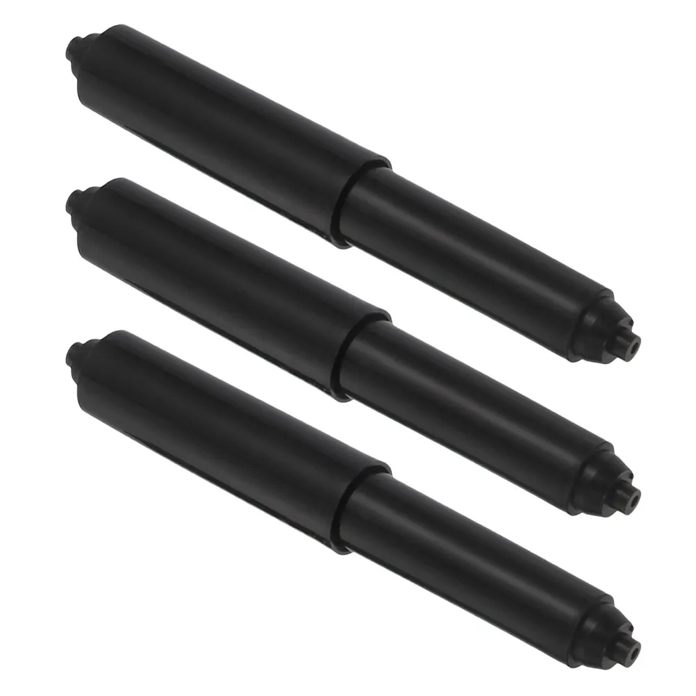 3Pcs Spring Loaded Toilet Paper Rod Replacement Plastic Roller Insert for Bathroom Hotel Kitchen Easy Install Adjustable Spindle