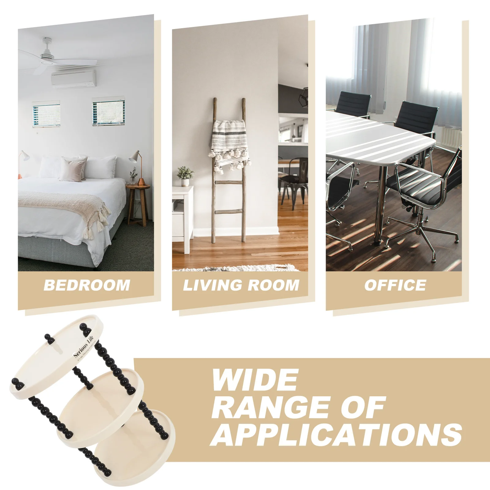 

3 Tier Desktop Organizer Transparent Storage Rack for Kitchen Bathroom Countertop Cup Makeup Toiletry Holder Space Saving Shelf