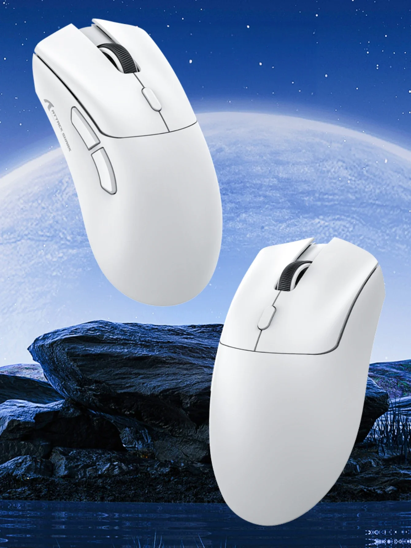 

Gaming Mouse with adjustable DPI, wireless or wired connection modes, lightweight mice, ergonomic design