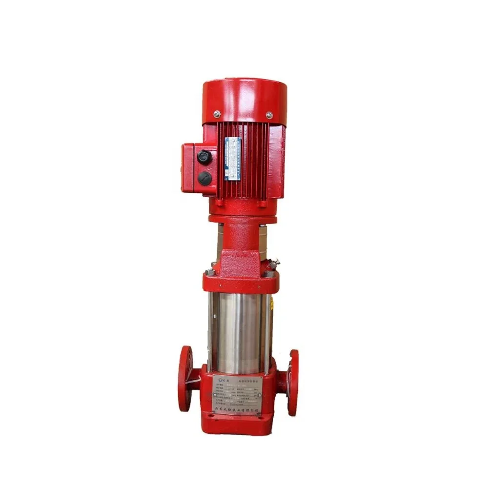 Vertical Multi-stage Fire Pump Fire Hydrant System Stabilized Water Supply Centrifugal Pump