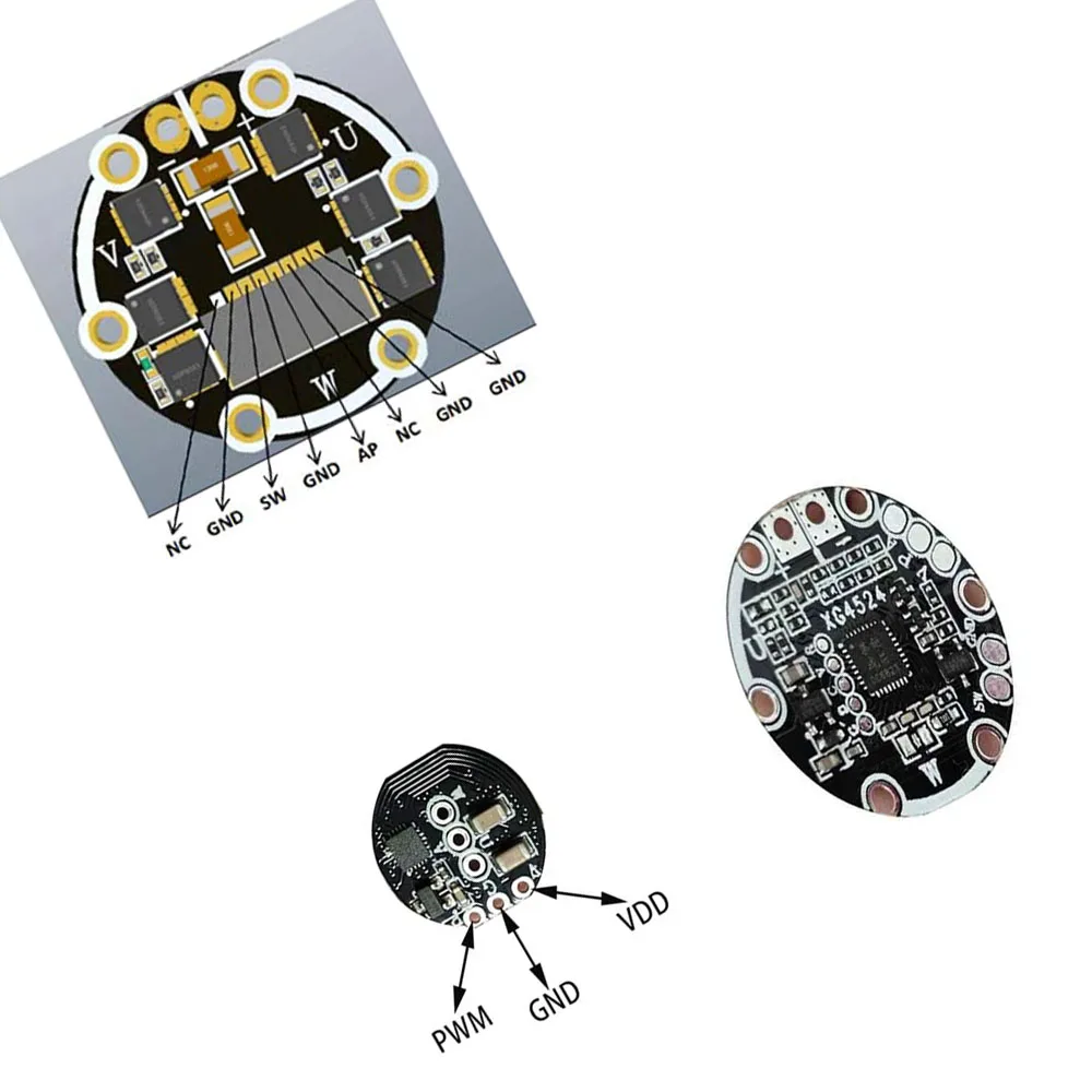 

PWM Motor Speed Controller DC 7.4V/DC 12V/DC 21V Brushless Motor Driver Board Motor Governor Motor Driver Module