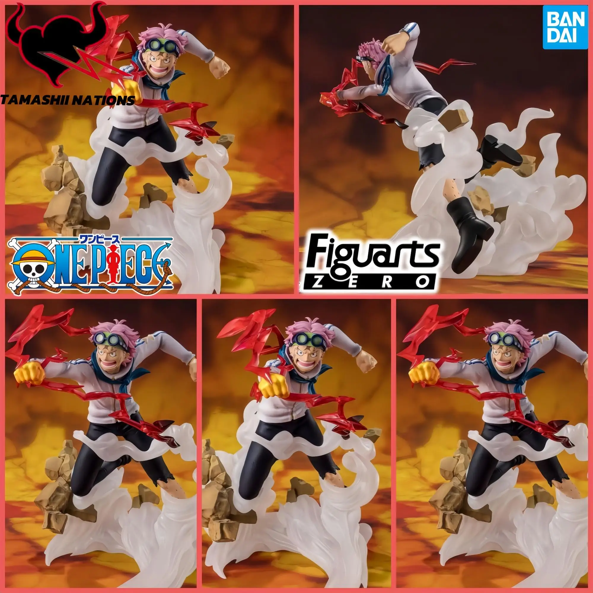 

%Genuine Bandai One Piece Figuarts Zero Coby [Extra Battle] Koby -Honesty Impact Moment of Battle Standing Figure Figure Model