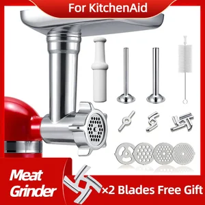 Küche Aid Fleischschleiferbefestigung, Metallfleischkunst für die gesamte Küche, Standmixer 10 Hauptverkaufs -KitchenAid -Reibe - №4