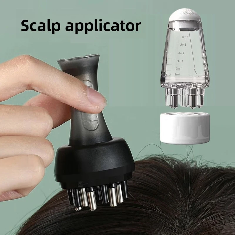 

Scalp applicator, Minoxidil applicator, Dier hair growth serum roller massager, applicator comb