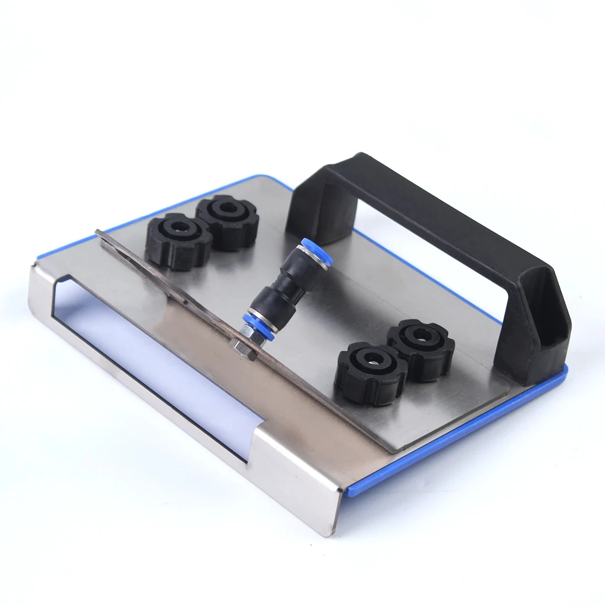 Stainless Steel 45-Degree Chamfer Tool For Angle Grinders - Durable Ceramic Tile Edge Smoother, Fits Most 100 Type Machines view 4