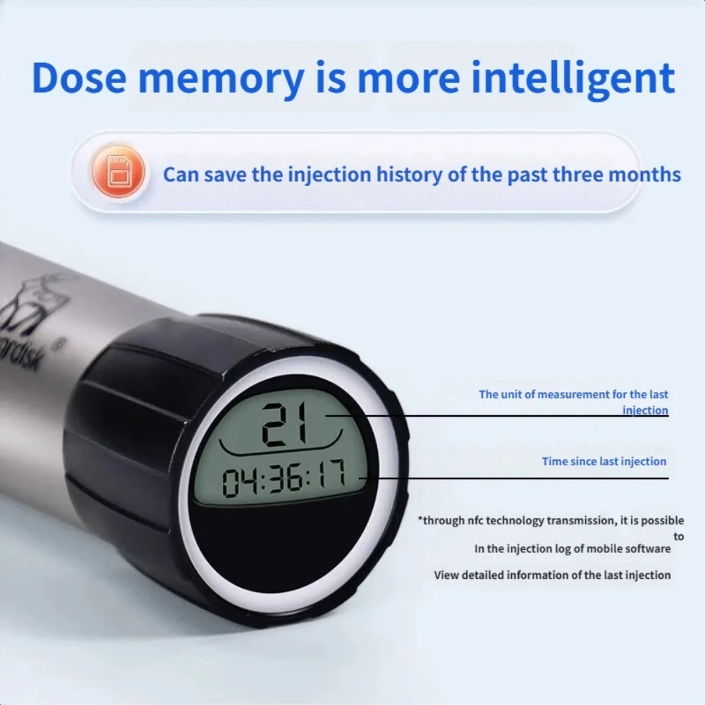 Portable Insulin Novo Pen 6 Nordisk Injection Pen Household Injection 3ml Blood Glucose Meter Diabetes Blood Glucose Monitoring
