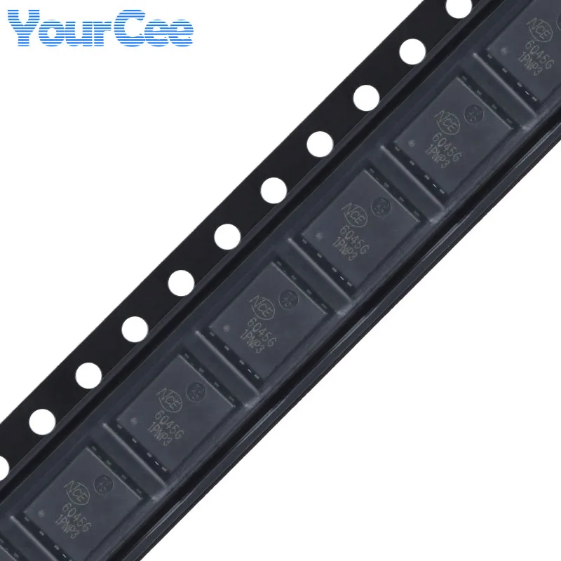 10 قطعة/5 قطعة NCE6045G DFN-8(5x6) NCE6045 6045G N-قناة 60 فولت 45A تعزيز الطاقة MOSFET مجال تأثير الترانزستور رقاقة