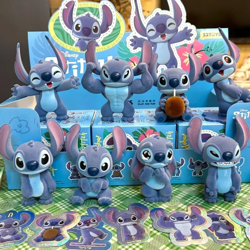 

Лидер продаж, слепая коробка Disney Stitch Strange Cute Series, изысканное качество изготовления, удобное ощущение руки, отличные подарки на день рождения