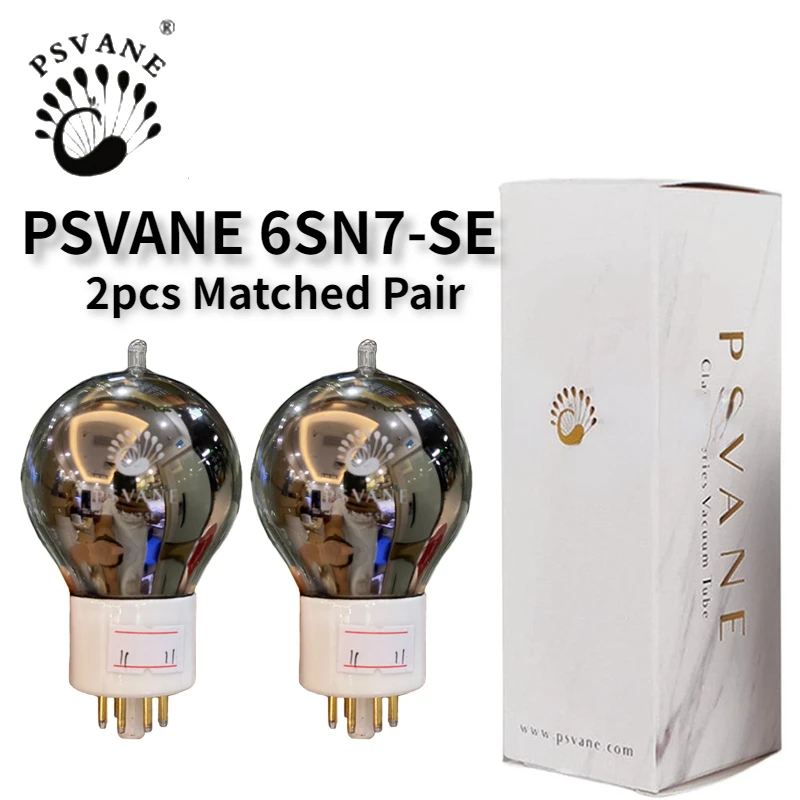 PSVANE Vacuum Tube 6SN7-SE Replaces CV181 6N8P 6SN7GT 6SN7C 6H8C HIFI Audio Valve Electronic Tube Amplifier Matched Quad