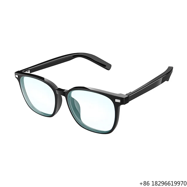 Polarized Color Changing Smart Sunglasses HiFi Audio Touch Control Magnetic Charging High Grade Daily Eyewear