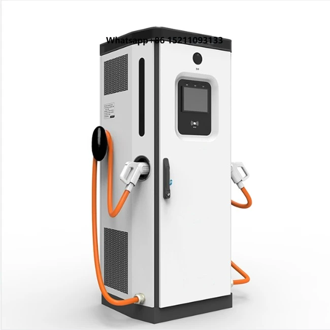60KW DC Fast Electric Vehicle Charger Floor-Mounted Commercial Car Charging Station New Energy Charging Pile
