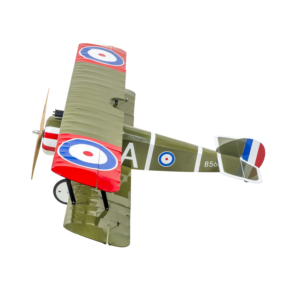 Echtes falke sopwith camel ww1 britisches einsitzer flugzeug (balsa & ply) 1200mm (47.2 ") arf kit diy balsawood rc flugzeug