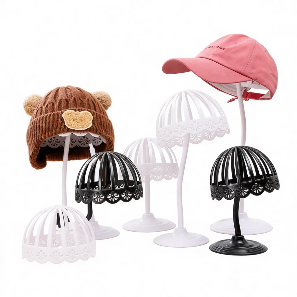 Children Wig Display Rack Hat Holder Organizer Stand Salon Shop Retail Mannequin Head Model Support Storage Equipment