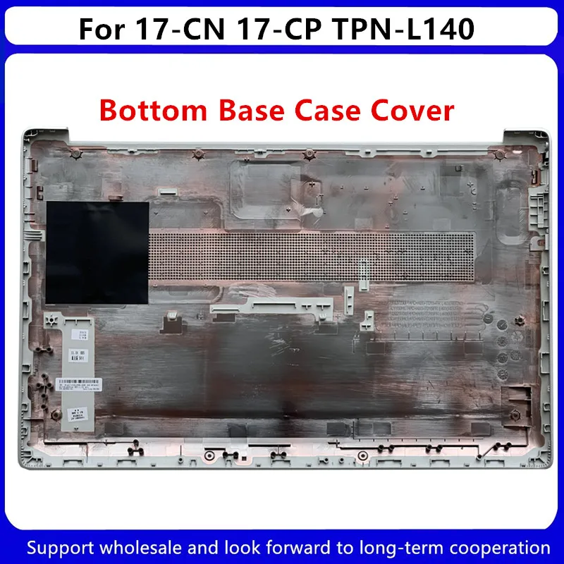 Original New For HP 17-CN 17-CP TPN-L140 Laptop Bottom Base Case Cover N20560-001 Silver