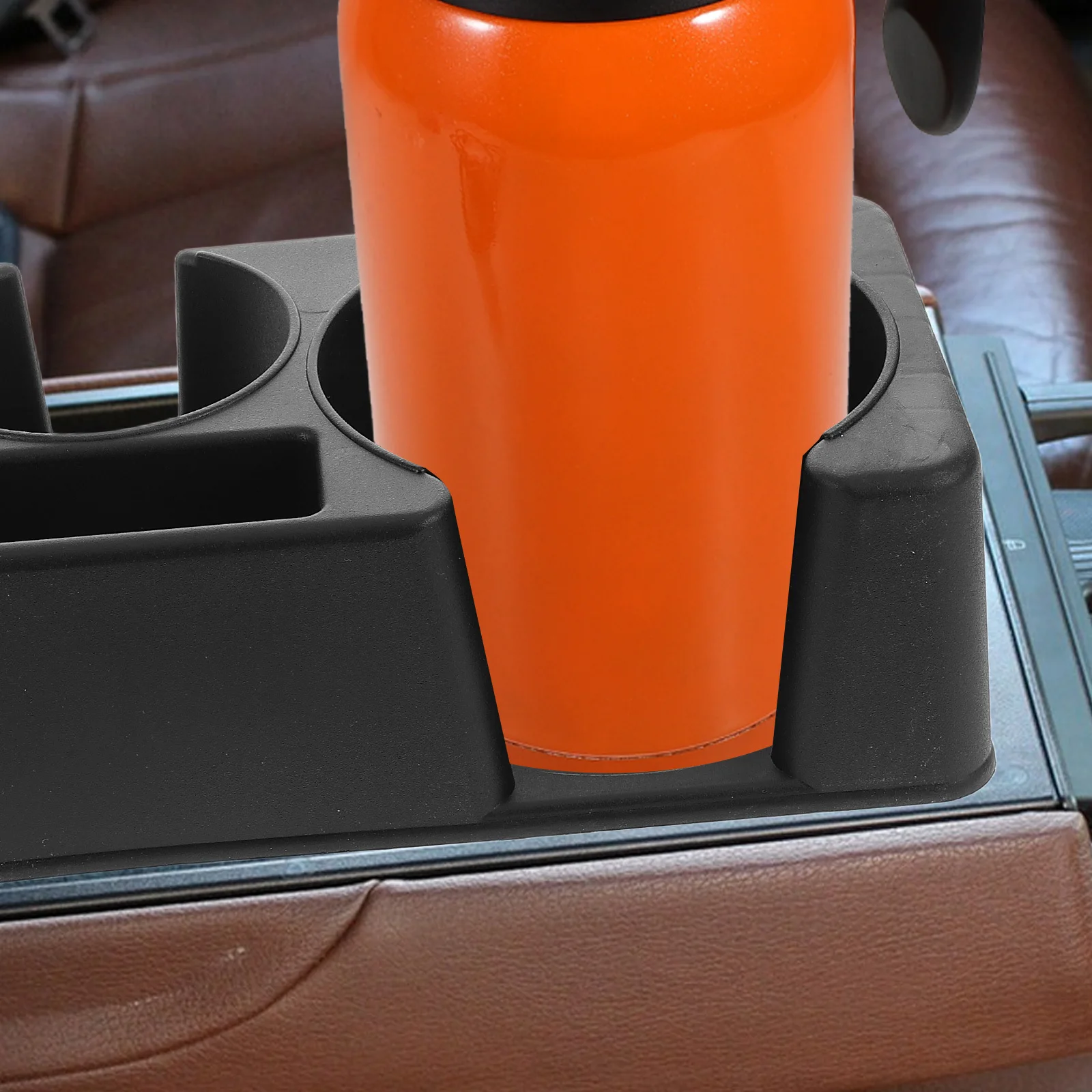 Car Cup Holder Universal Drink Bottle Organizer For Insulated Kettle Electric Bottle Anti-Slip Phone Mount Storage Rack