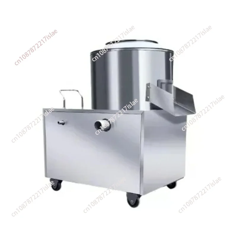 Commercial Electric Vegetable Peeler Washer, Stainless Steel Automatic Machine for Potato Taro Ginger Cassava